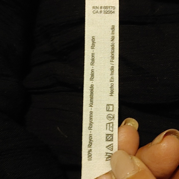 Free People Romy Crinkly Mini Dress Fr Endless Summer Sz.Xs Black - Picture 6 of 7